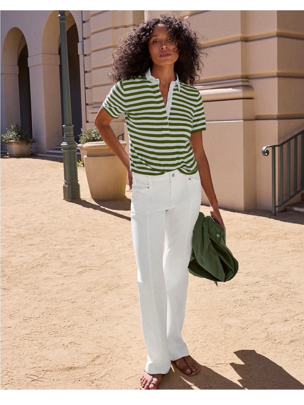 Cabi Lark Jean, White - Picture 4 of 5